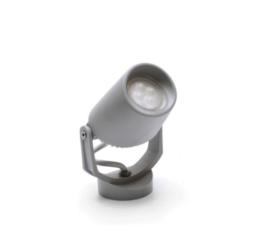 Immagine di Faretto per Esterni Orientabile Roma Grigio IP66 Top Light GU10 CCT Inclusa