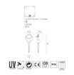 Immagine di Faretto con Picchetto da Giardino Bianco IP66 GU10 Led CCT Inclusa Top Light