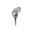 Immagine di Faretto Orientabile con Picchetto IP66 GU10 Inclusa Top Light Roma Grigio