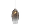 Immagine di Sospensione Bicchiere Vetro Bronzo Per Isola Cucina Top Light Sigma