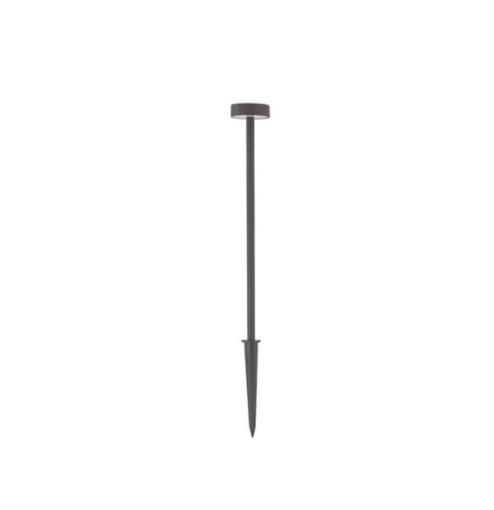 Immagine di Lampada Led da Giardino 24v Con Picchetto 30 cm Antracite IP65 Gea