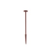 Immagine di Paletto Led 24v per Esterno Con Picchetto 30 cm Corten IP65 Gea