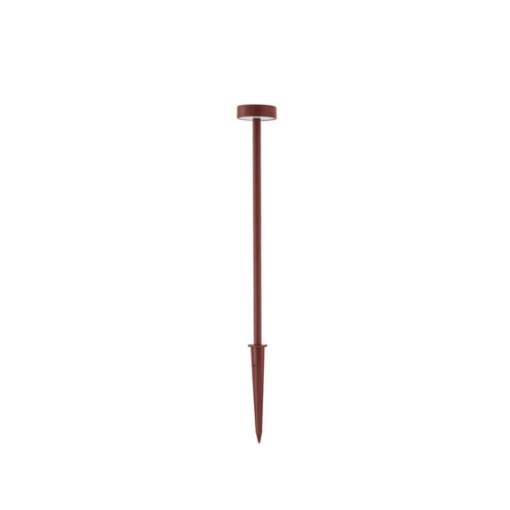 Immagine di Paletto Led 24v per Esterno Con Picchetto 30 cm Corten IP65 Gea