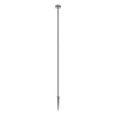 Immagine di Paletto Led Decorativo per Esterno IP65 80cm Antracite DC24V Gea