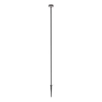 Immagine di Paletto Led Decorativo per Esterno IP65 80cm Antracite DC24V Gea
