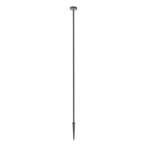 Immagine di Paletto Led Decorativo per Esterno IP65 80cm Antracite DC24V Gea