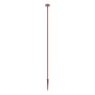 Immagine di Lampioncino Led 24v Luce Decorativa Giardino Corten Con Picchetto Gea IP65