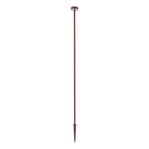 Immagine di Lampioncino Led 24v Luce Decorativa Giardino Corten Con Picchetto Gea IP65
