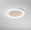 Immagine di Plafoniera Beige Led CCT 40w con Sistema Fonoassorbente Aux Intec