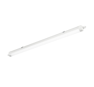 Immagine di Plafoniera Tenuta Stagna Led CCT 36w IP65 Rubis 120cm Intec