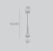 Immagine di Sospensione Penisola Cono Nero GU10 Aygo Top Light