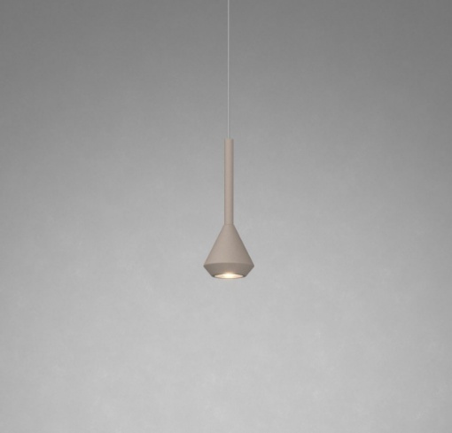 Immagine di Lampada a Sospensione Aygo Sabbia Cono GU10 Top Light