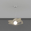 Immagine di Sospensione Moderna Top Light Ripples Metallo 1xe27