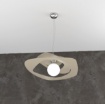 Immagine di Lampadario Per Cucina Moderna 50cm Warped Top Light