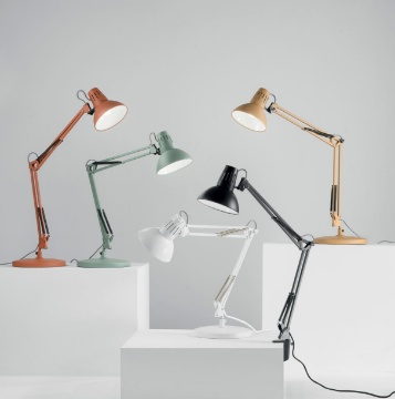 Immagine di Lampada Da Studio Scrivania Regolabile Con Base e Morsetto Artifex Fan