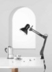 Immagine di Lampada Orientabile da Ufficio Scrivania Architetto con Base Morsetto Fan Europe