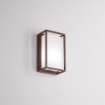 Immagine di Applique Moderna da Esterno IP65 Corten Lanx Isyluce