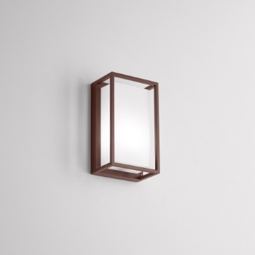 Immagine di Applique Moderna da Esterno IP65 Corten Lanx Isyluce