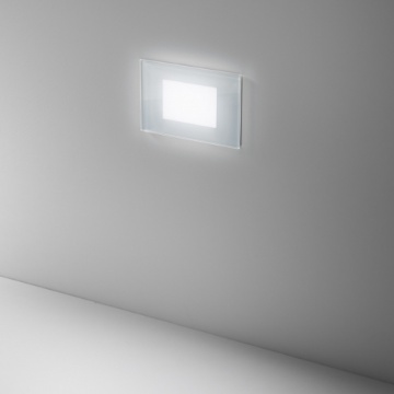 Immagine di Lampada Segnapasso Incasso 503 IP65 Led 3000k Vetronotte Isyluce