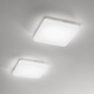 Immagine di Plafoniera Led Quadrata per Esterno Bianca 50w CCT Vela IP54 Isyluce 33x33cm
