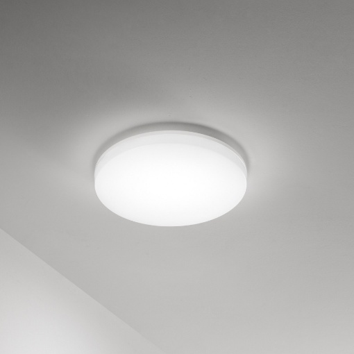 Immagine di Plafoniera Rotonda per Esterno 33cm Led 50w CCT IP54 Vela Isyluce