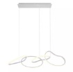 Immagine di Lampadario Anelli Pendenti Bianco Led 90w CCT Dimmer Bias Redo