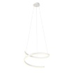 Immagine di Sospensione Curva Bianca Scroll Led Dimmer 38w CCT Redo
