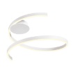 Immagine di Plafoniera Bianca Nastro Curvo Led 38w CCT Dimmer Redo Scroll