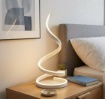 Immagine di Lampada Led da Tavolo 46 cm Scroll Spirale Touch Dimmer Redo